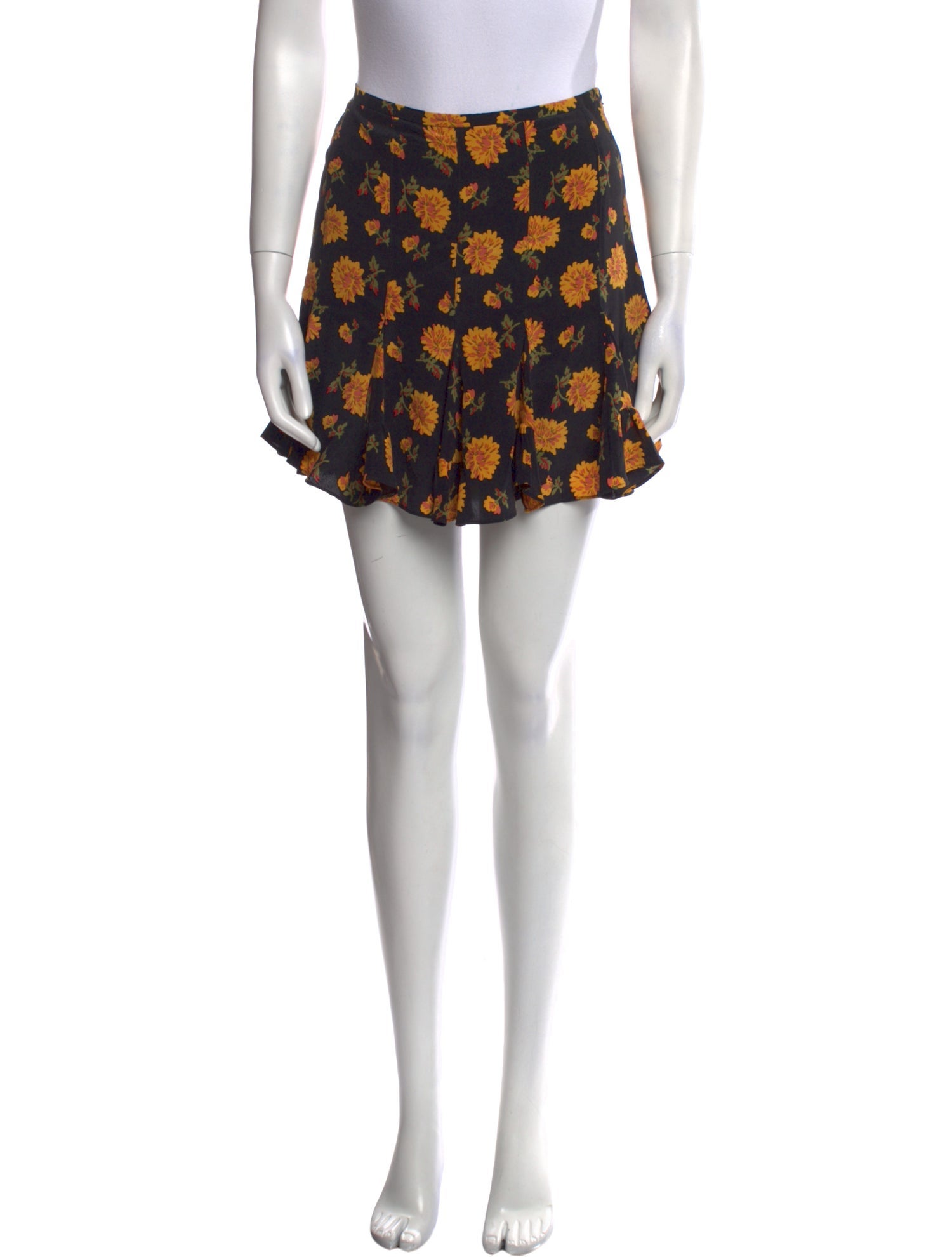 Veronica Beard Silk Mini Skirt