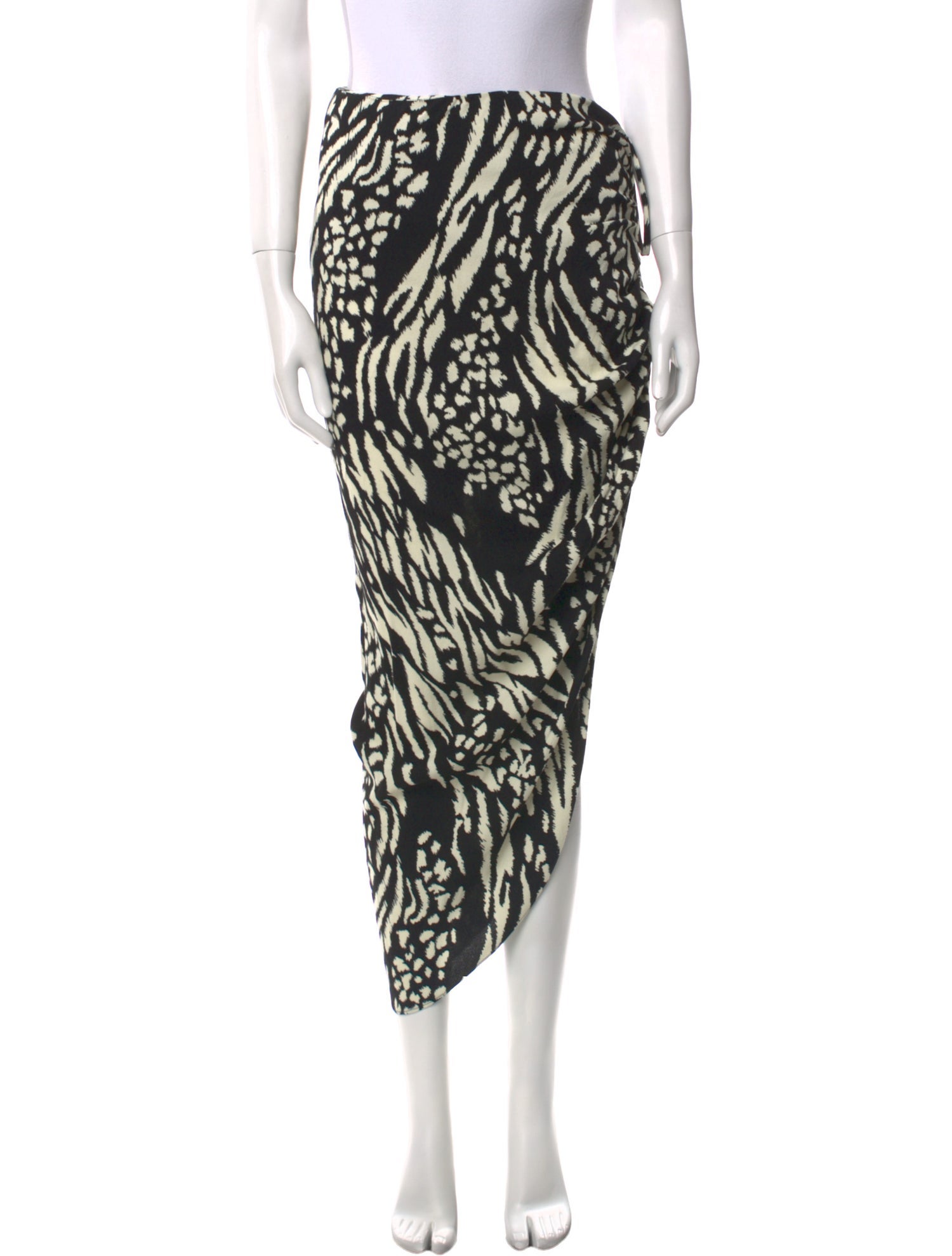 Veronica Beard Animal Print Midi Length Skirt w/ Tags