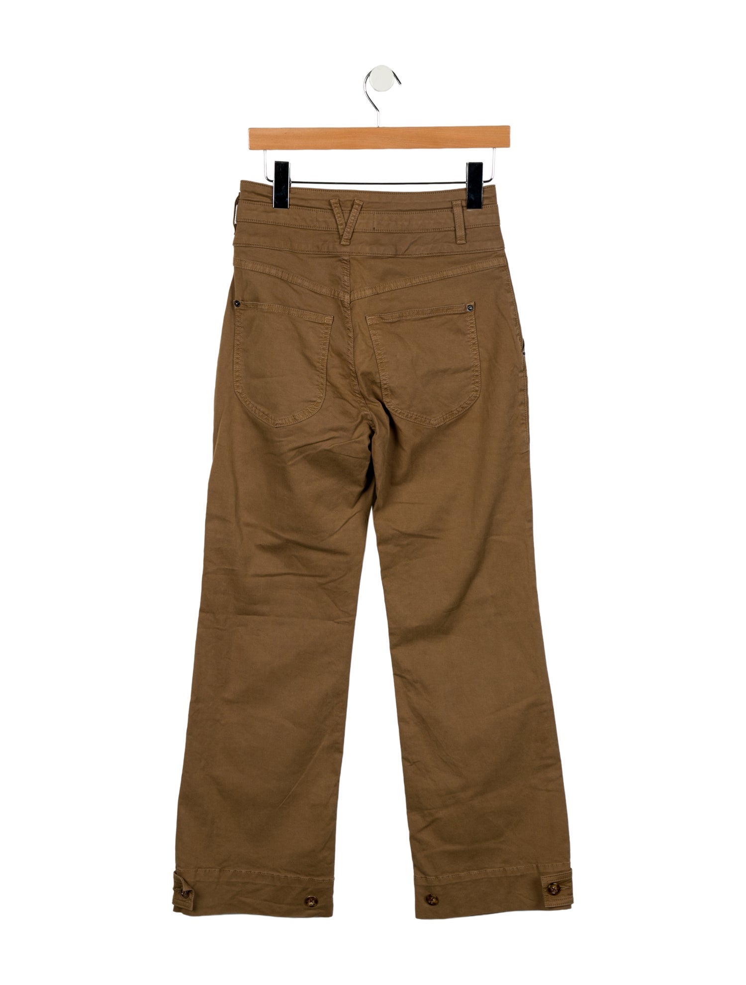 Veronica Beard High-Rise Wide Leg Jeans