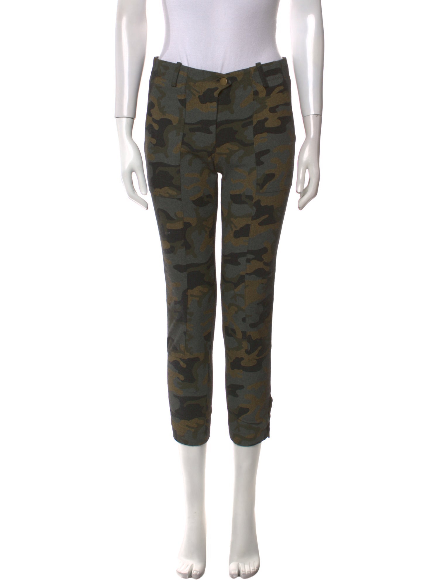 Veronica Beard Printed Skinny Leg Pants