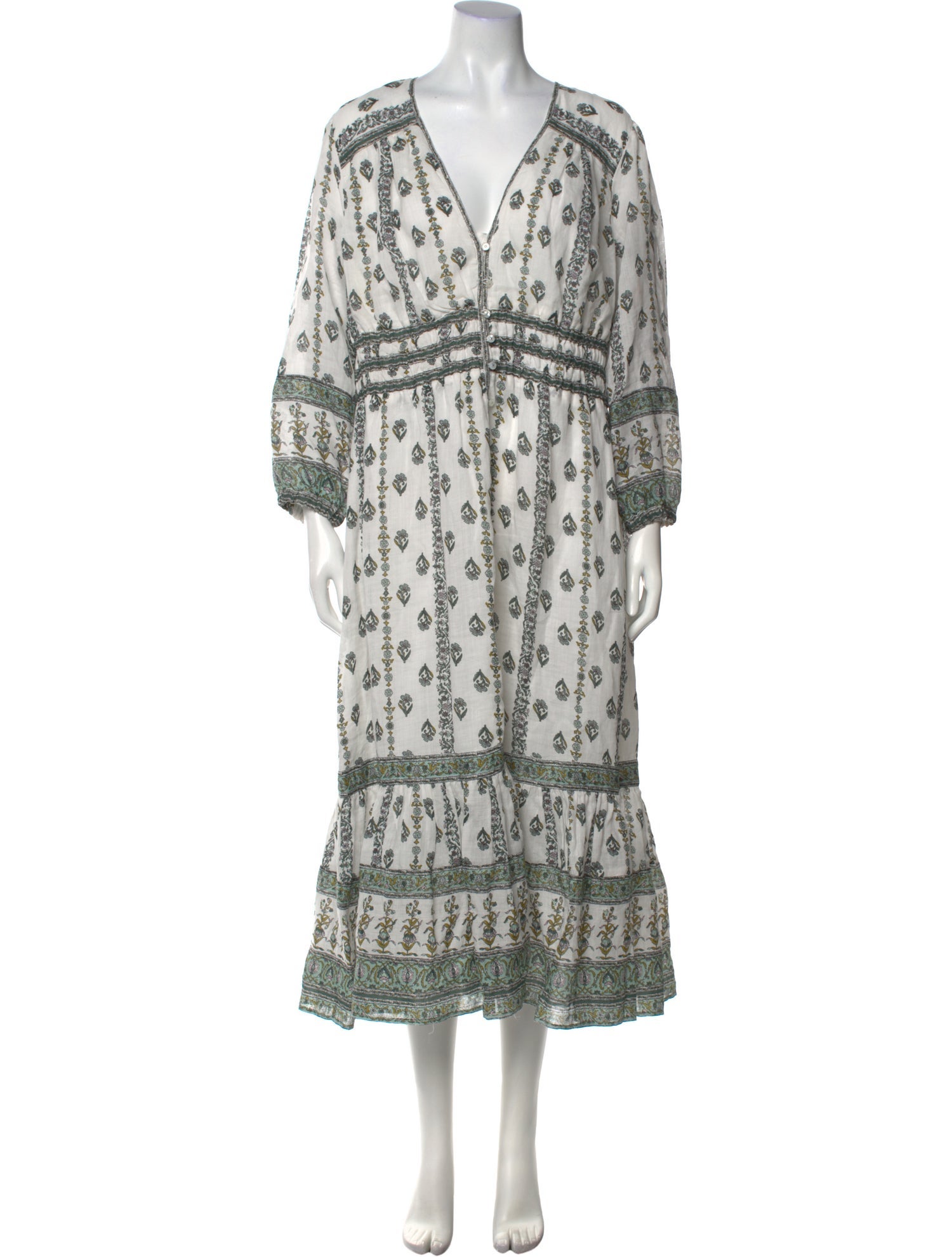 Veronica Beard Printed Long Dress w/ Tags