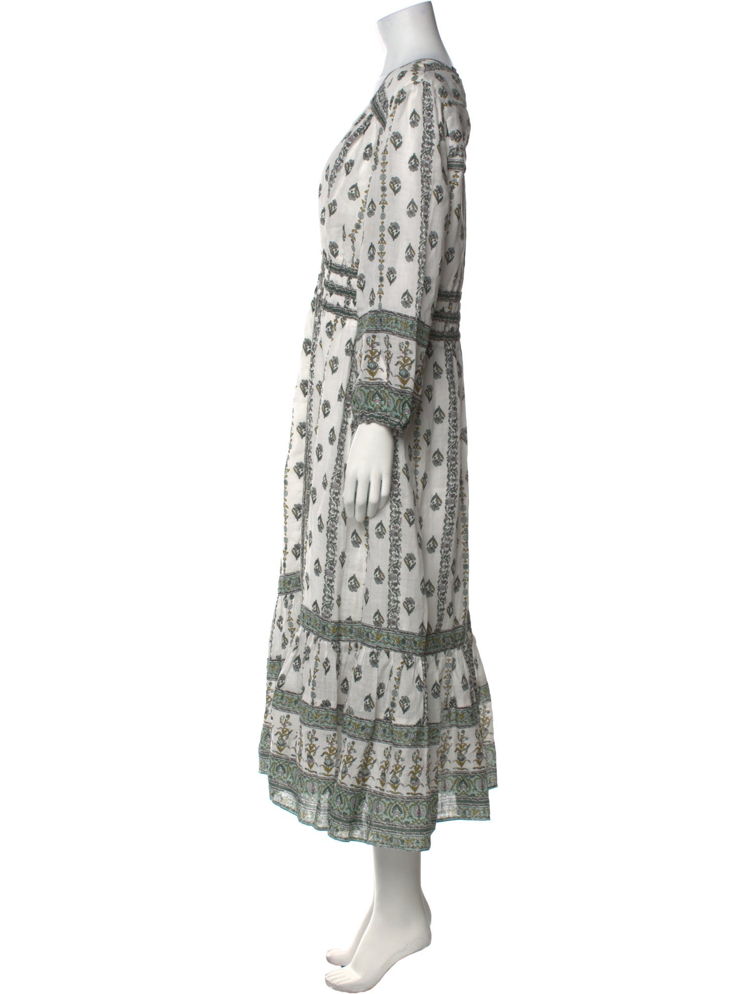 Veronica Beard Printed Long Dress w/ Tags