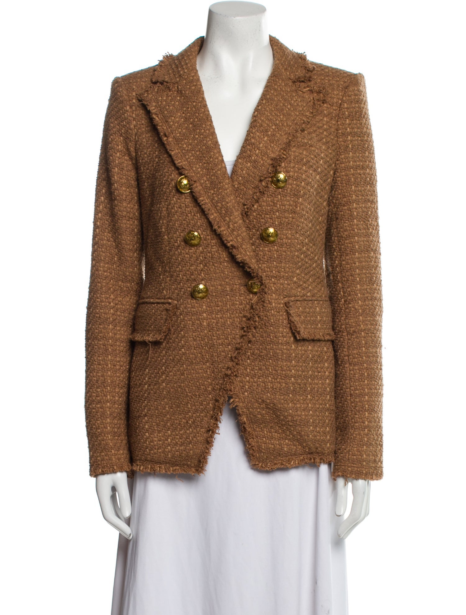 Veronica Beard Tweed Pattern Blazer