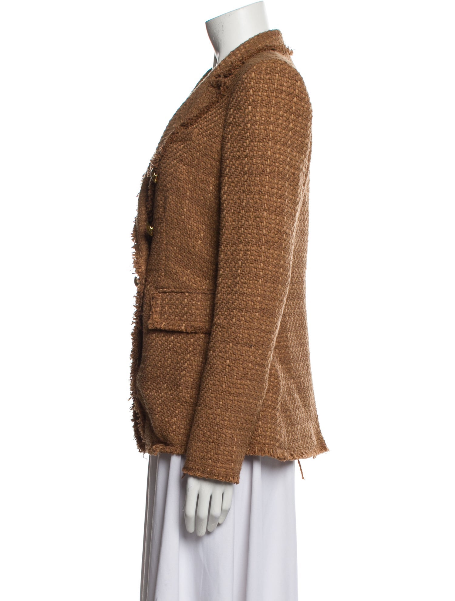 Veronica Beard Tweed Pattern Blazer
