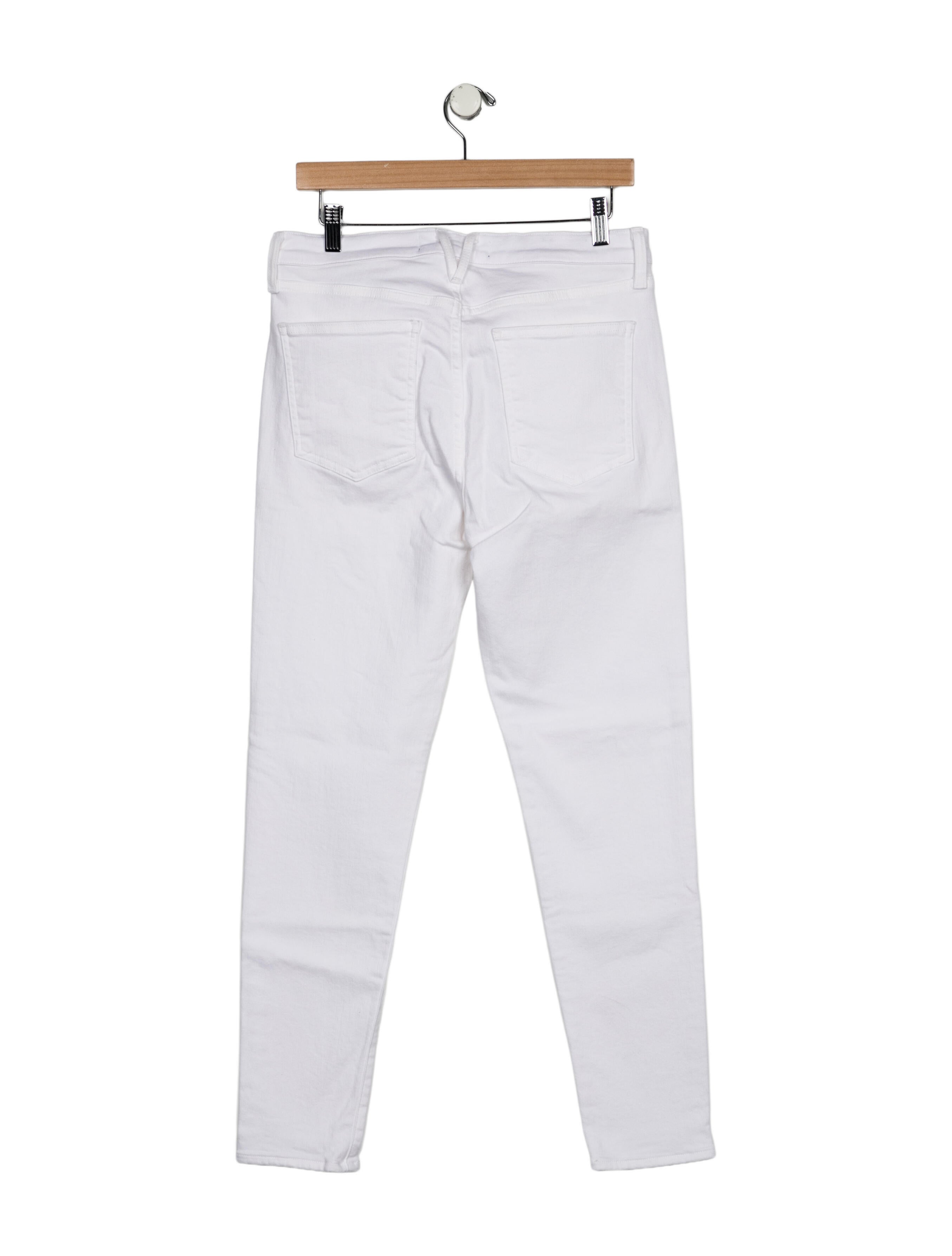 Veronica Beard Mid-Rise Skinny Leg Jeans