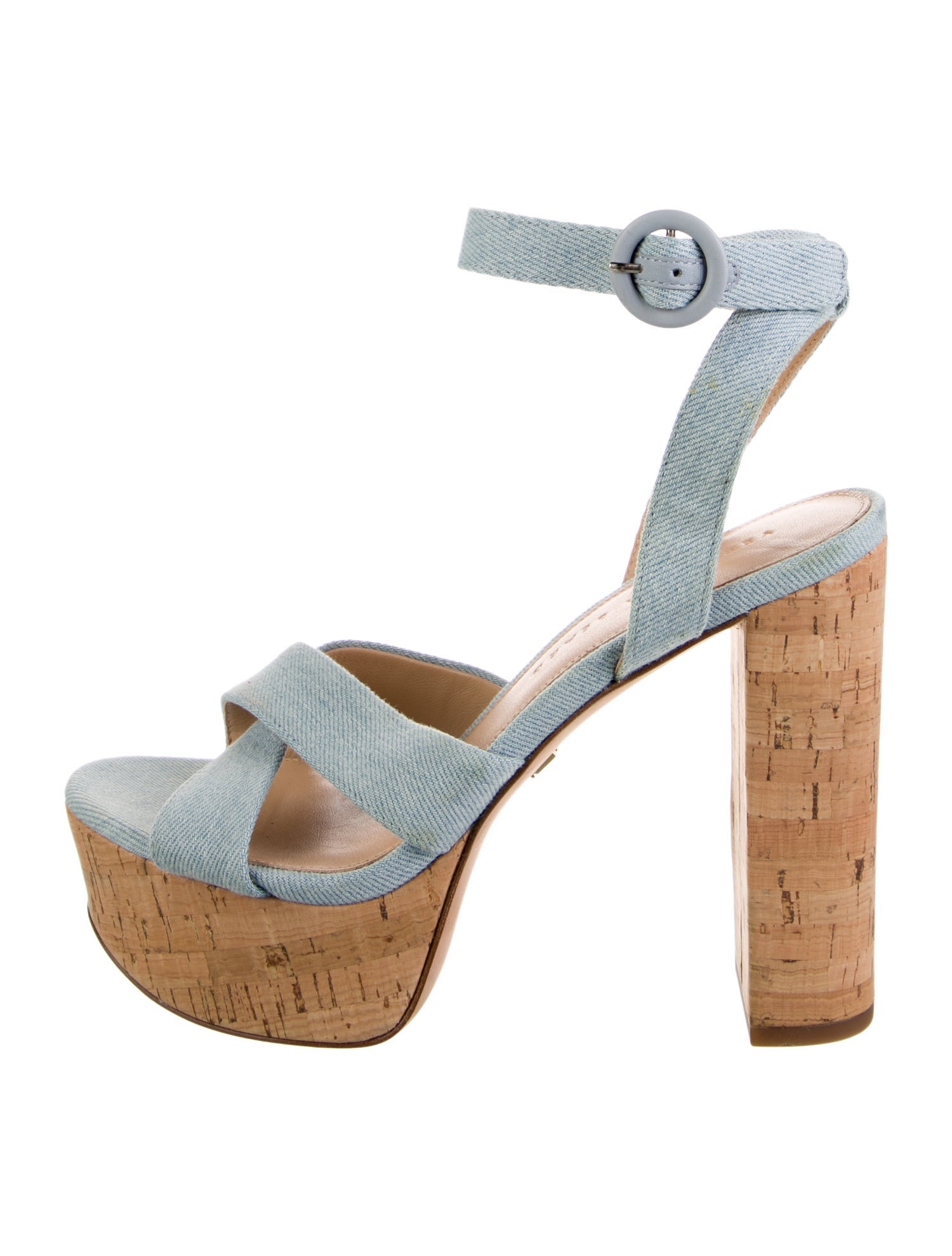 Veronica Beard Denim Sandals