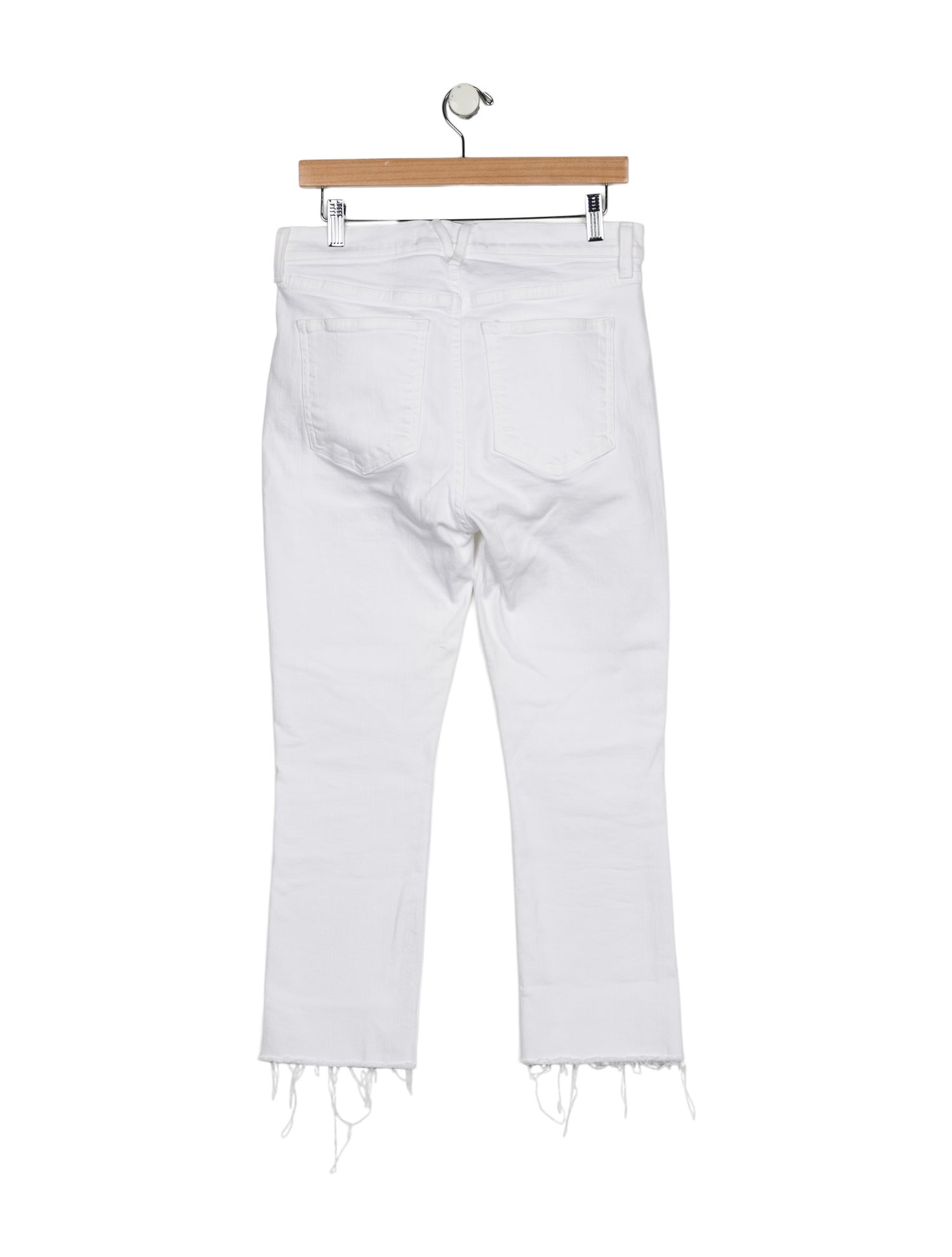 Veronica Beard High-Rise Straight Leg Jeans