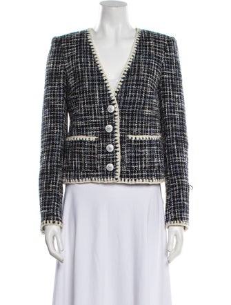 Veronica Beard Tweed Pattern Jacket