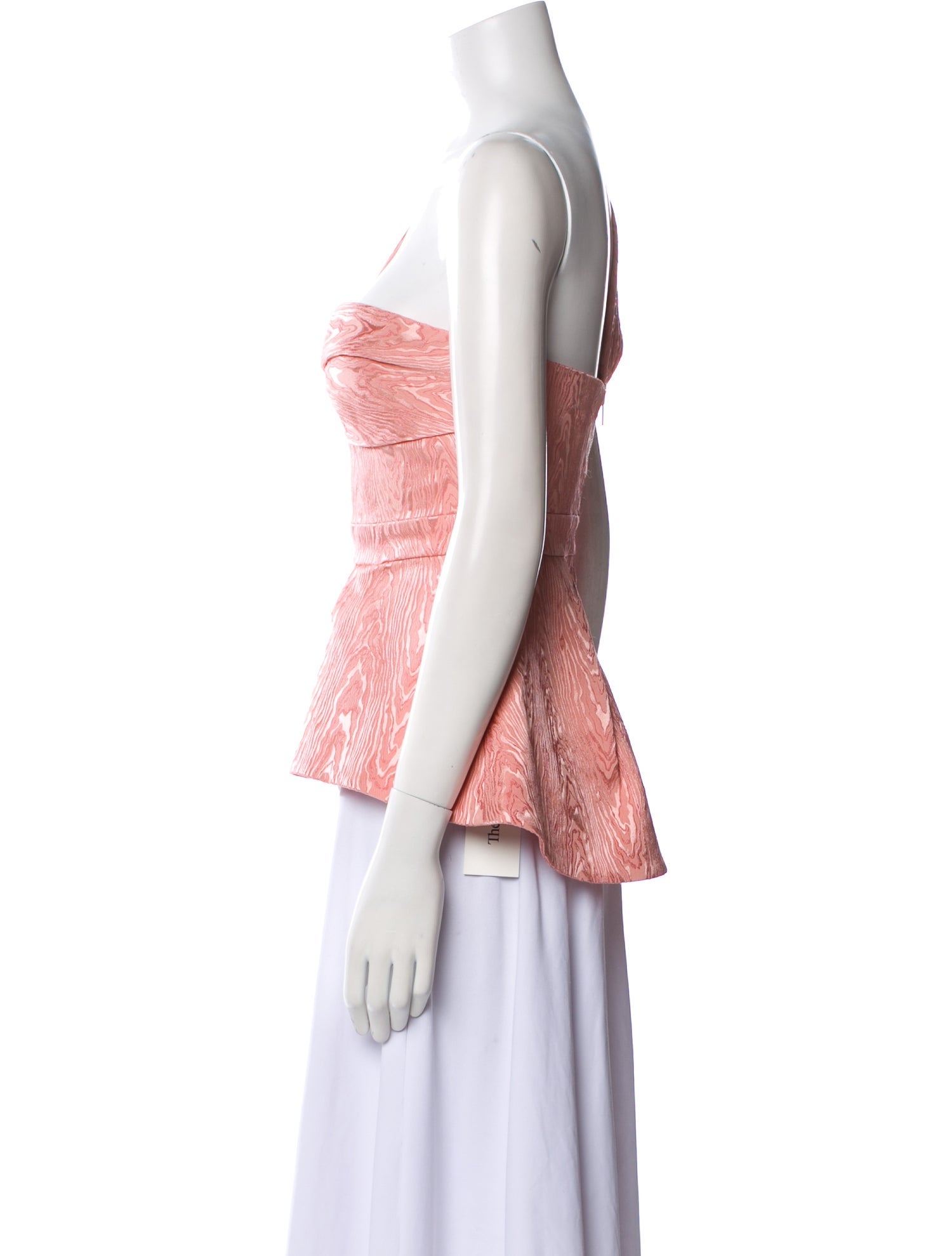 Veronica Beard One-Shoulder Sleeveless Top w/ Tags