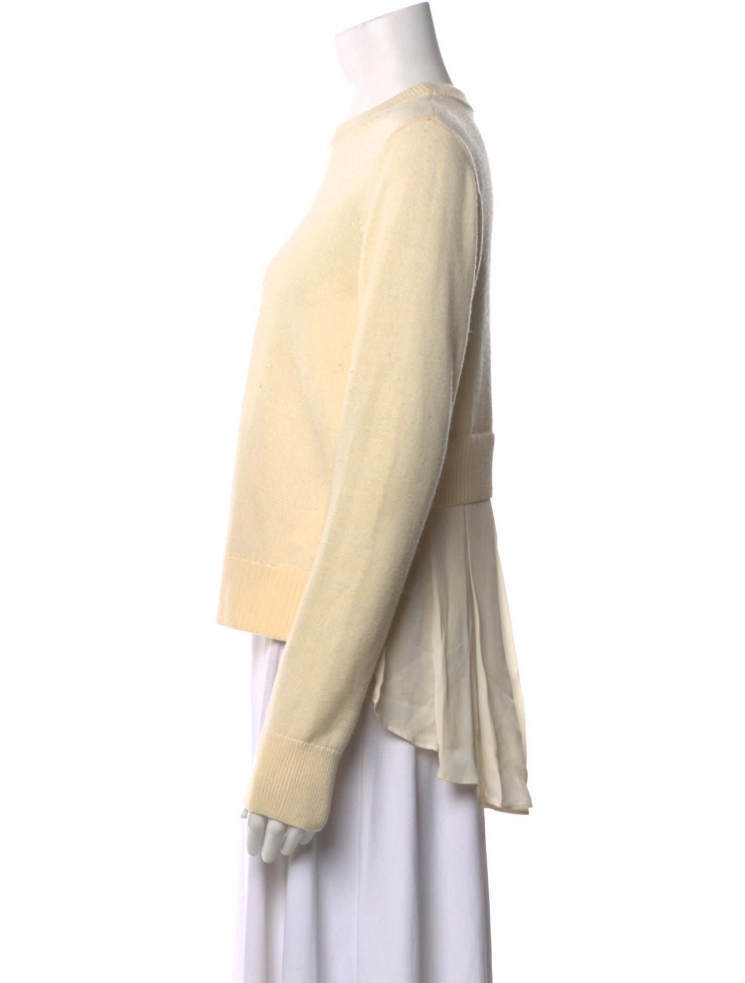 Veronica Beard Merino Wool Crew Neck Sweater