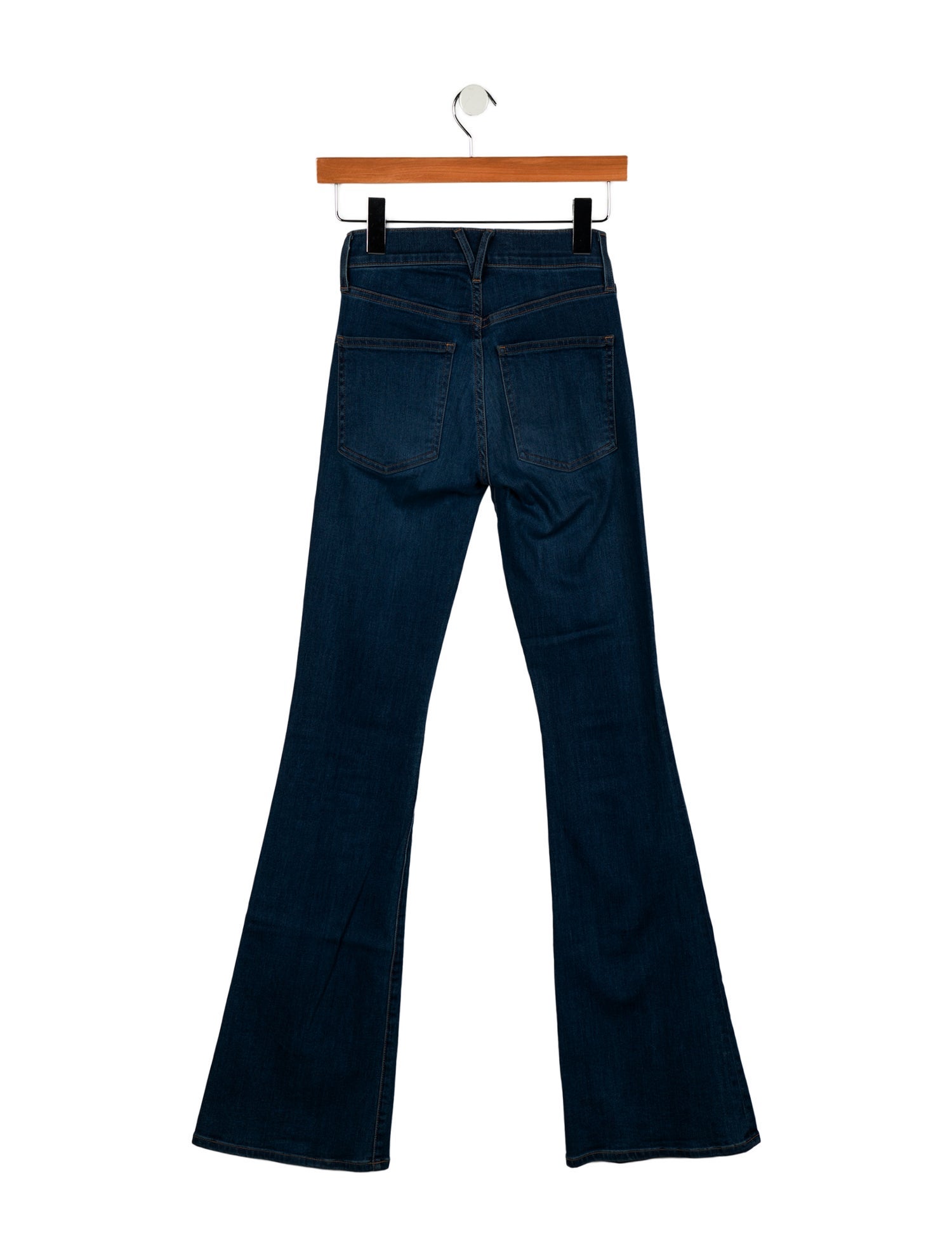 Veronica Beard Mid-Rise Wide Leg Jeans