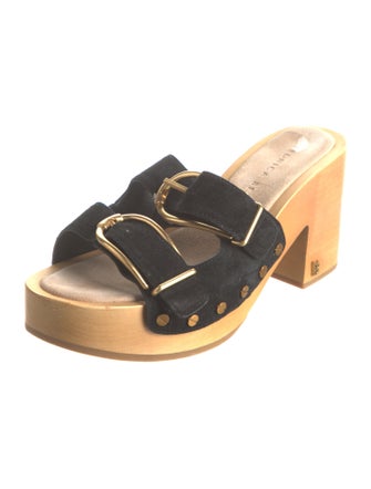 Veronica Beard Suede Slides