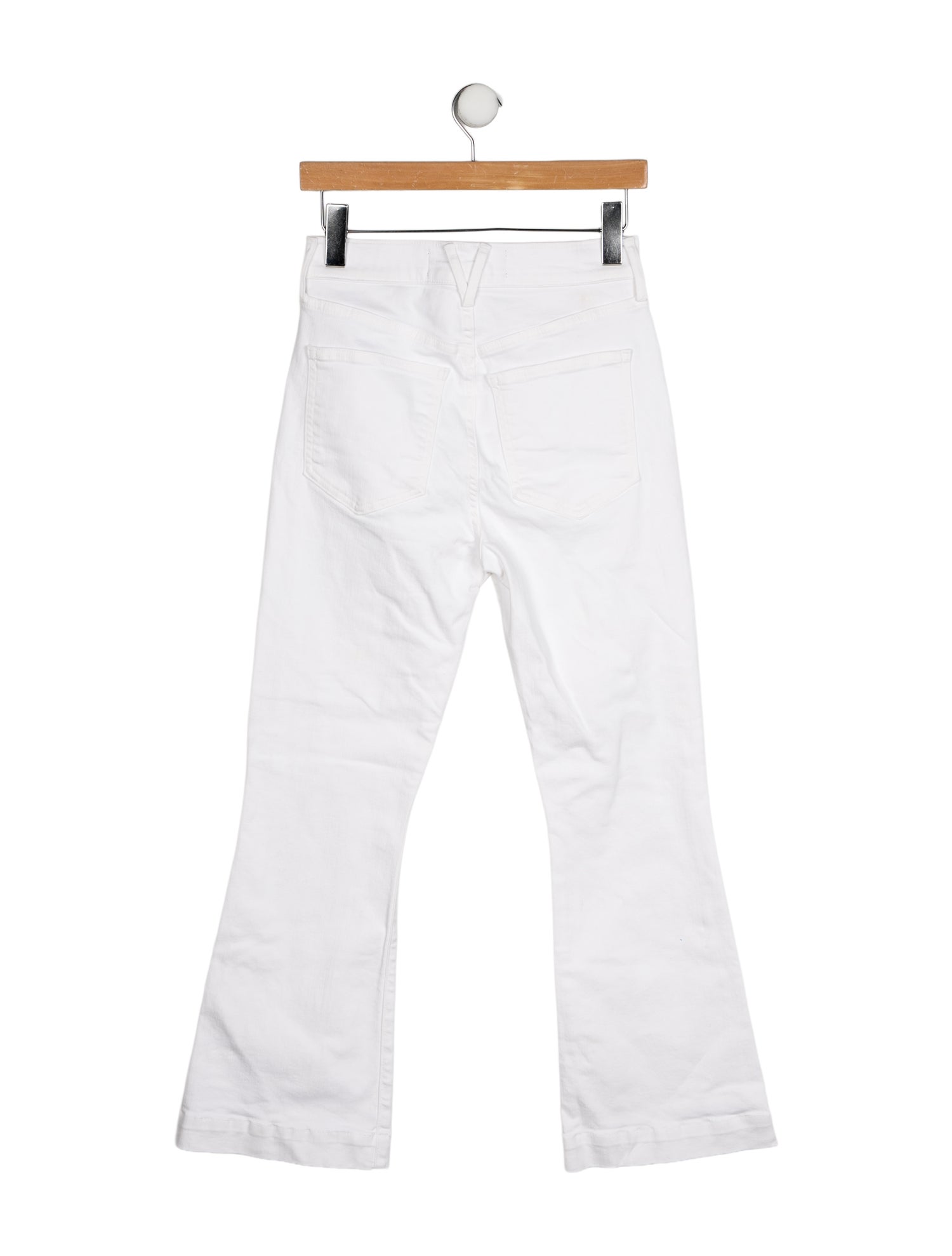 Veronica Beard High-Rise Wide Leg Jeans