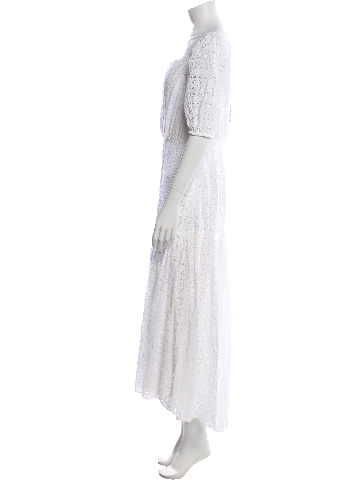 Veronica Beard Square Neckline Long Dress