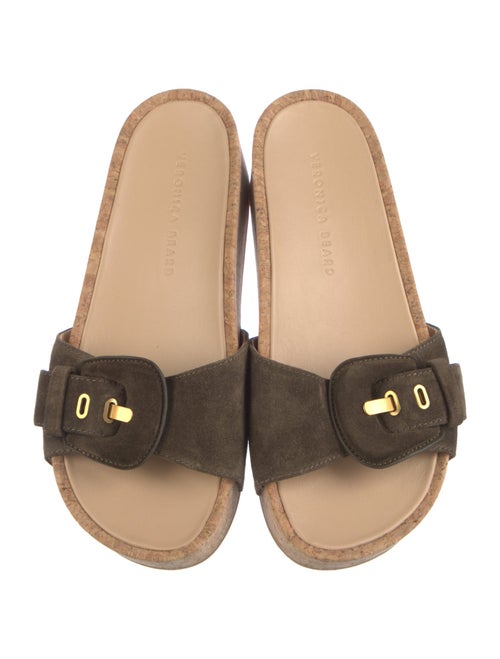Veronica Beard Suede Slides