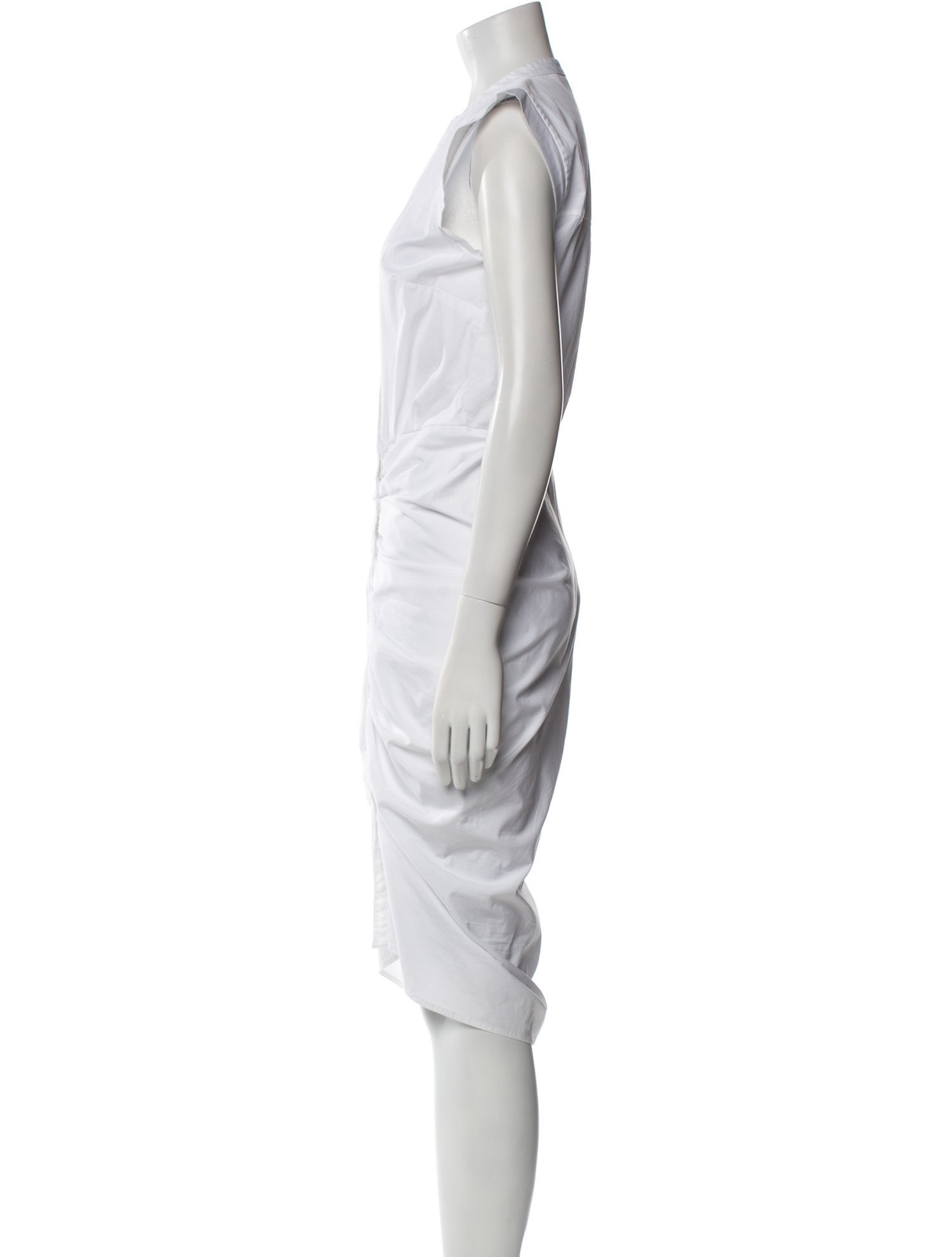 Veronica Beard V-Neck Midi Length Dress