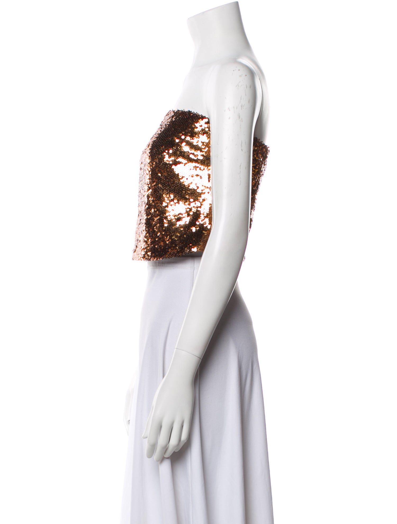 Veronica Beard Strapless Crop Top w/ Tags