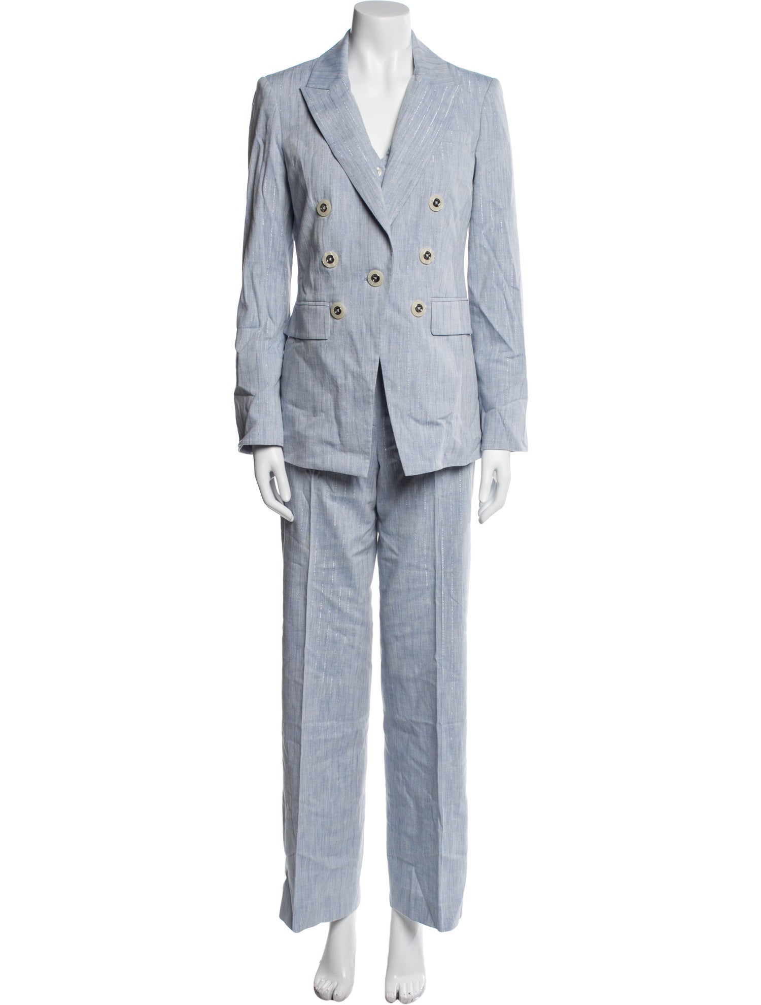 Veronica Beard Glitter Accents Pantsuit