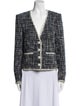 Veronica Beard Tweed Pattern Evening Jacket