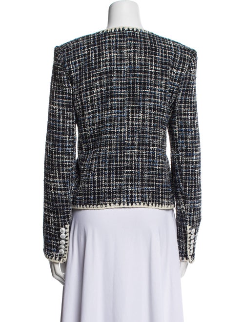 Veronica Beard Tweed Pattern Evening Jacket