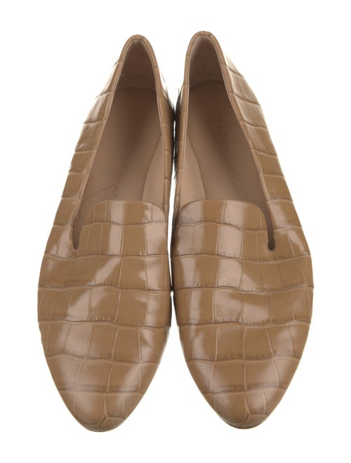Veronica Beard Leather Printed Loafers