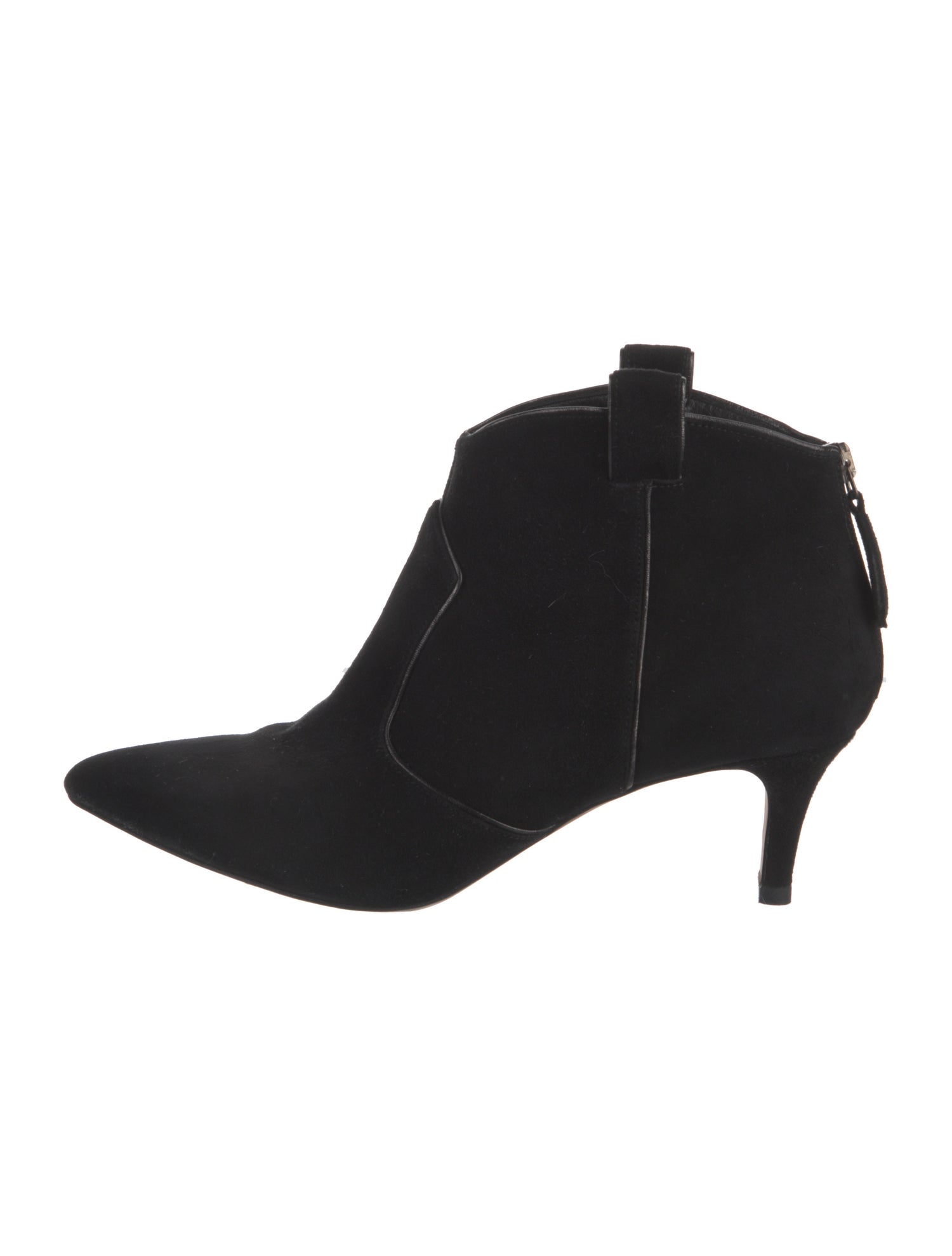 Veronica Beard Suede Western Boots