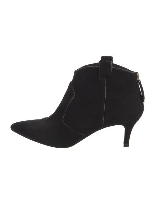 Veronica Beard Suede Western Boots