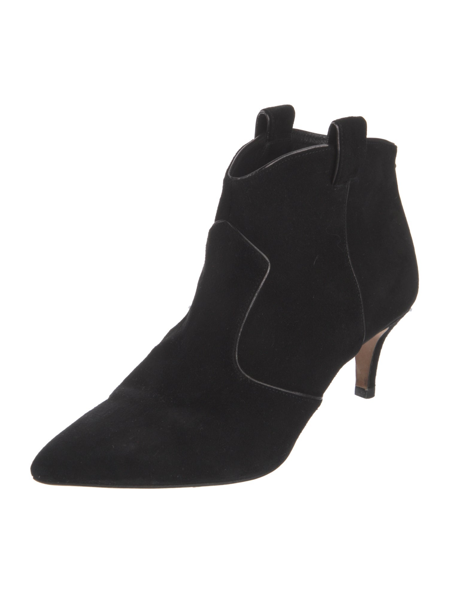 Veronica Beard Suede Western Boots