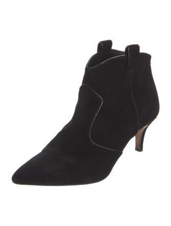 Veronica Beard Suede Western Boots