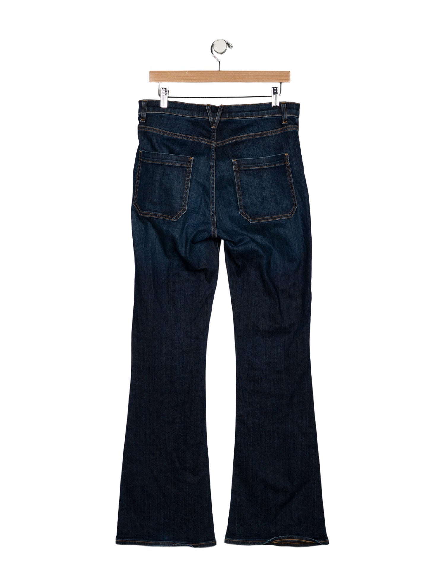 Veronica Beard High-Rise Wide Leg Jeans