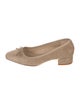 Veronica Beard Suede Bow Accents Ballet Flats