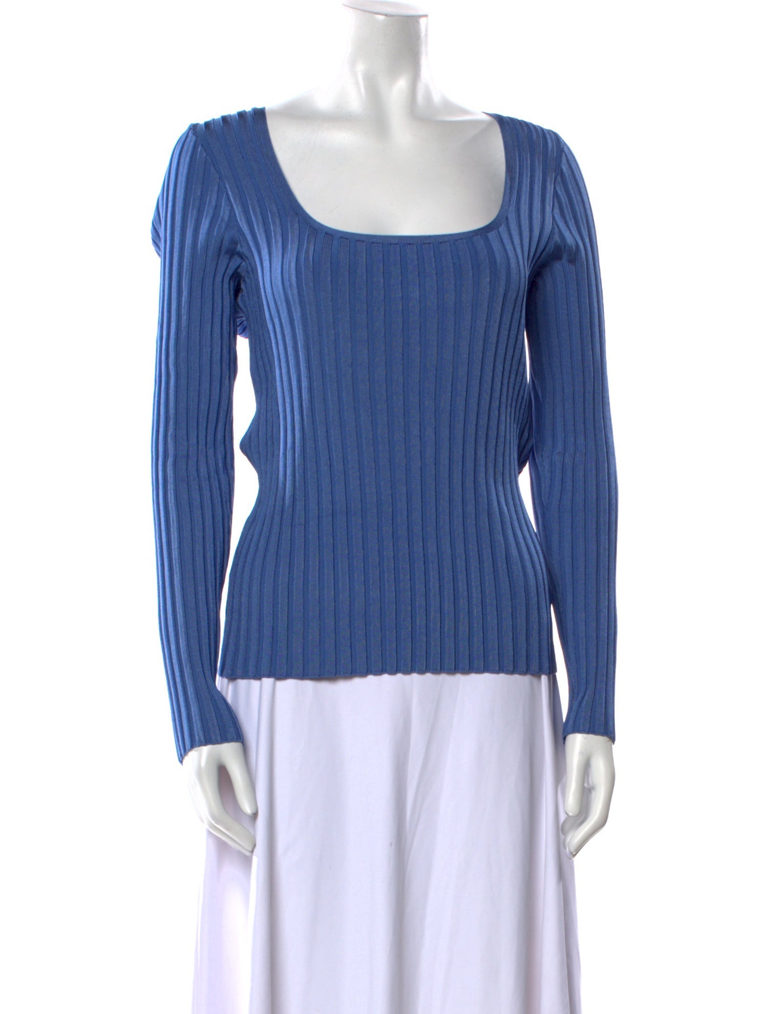 Veronica Beard Square Neckline Long Sleeve Top w/ Tags