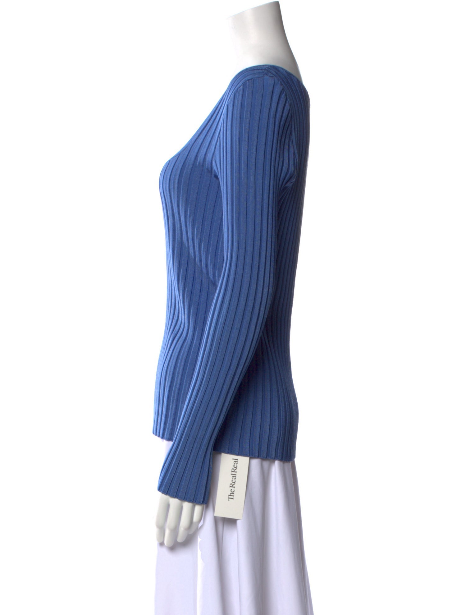 Veronica Beard Square Neckline Long Sleeve Top w/ Tags