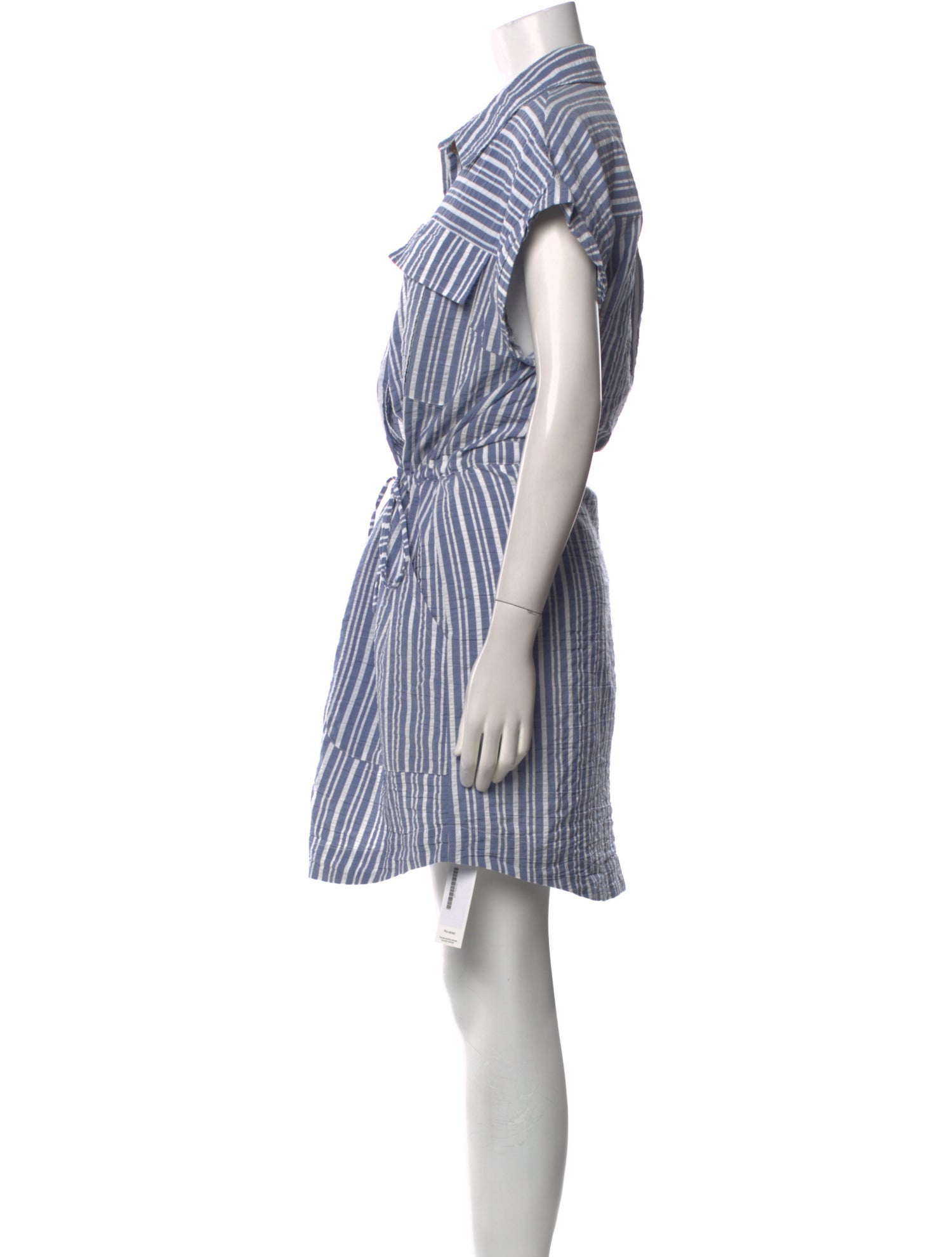 Veronica Beard Striped Mini Dress