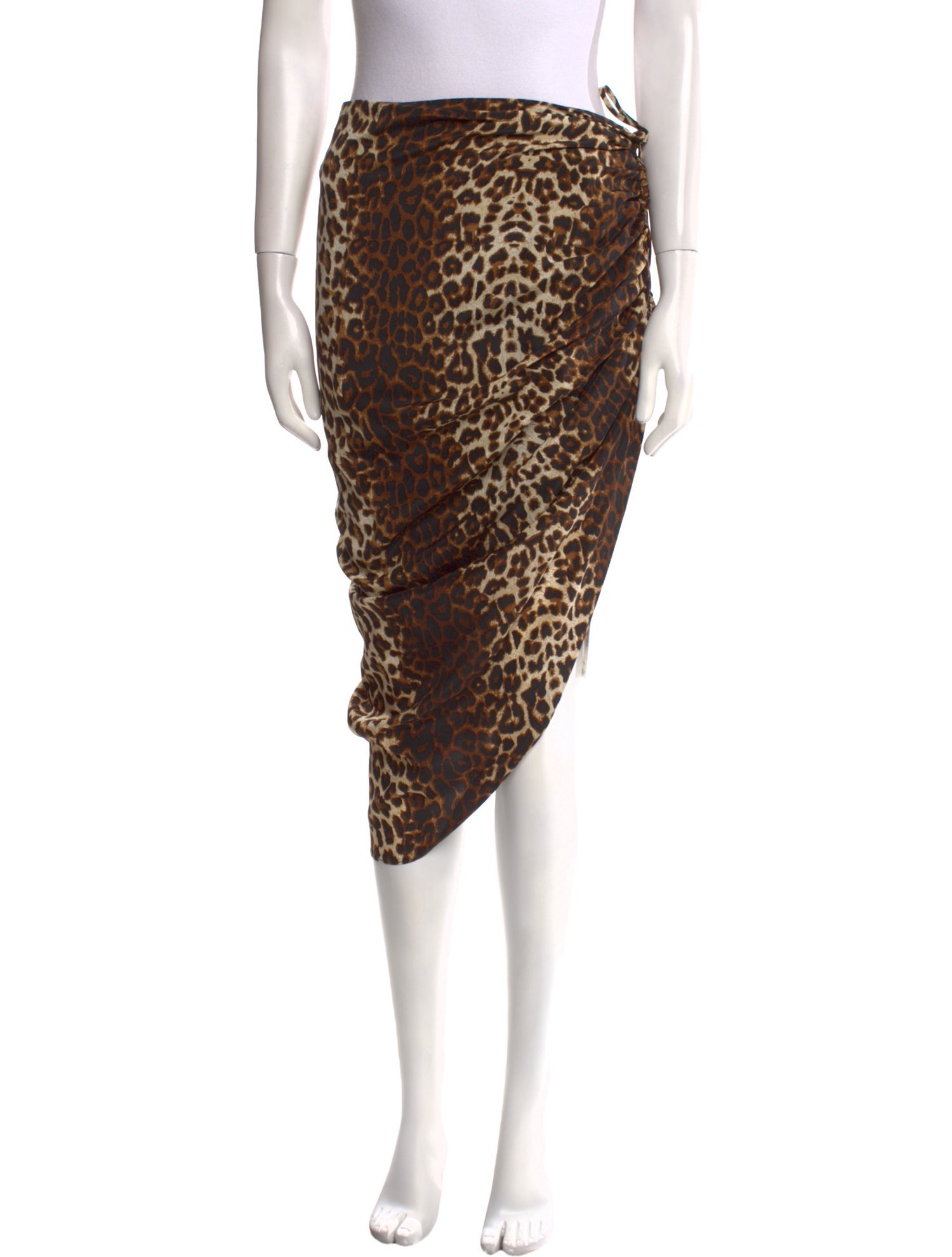 Veronica Beard Silk Midi Length Skirt