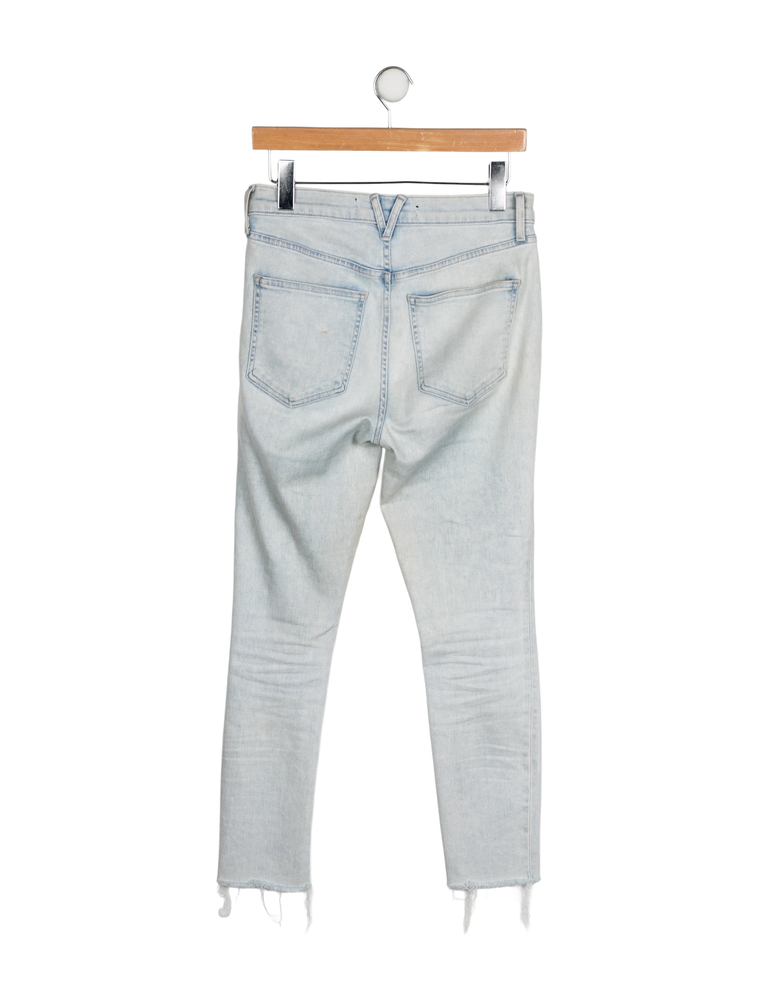 Veronica Beard Mid-Rise Skinny Leg Jeans