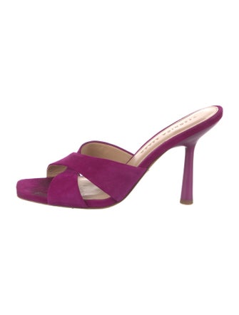 Veronica Beard Suede Slides