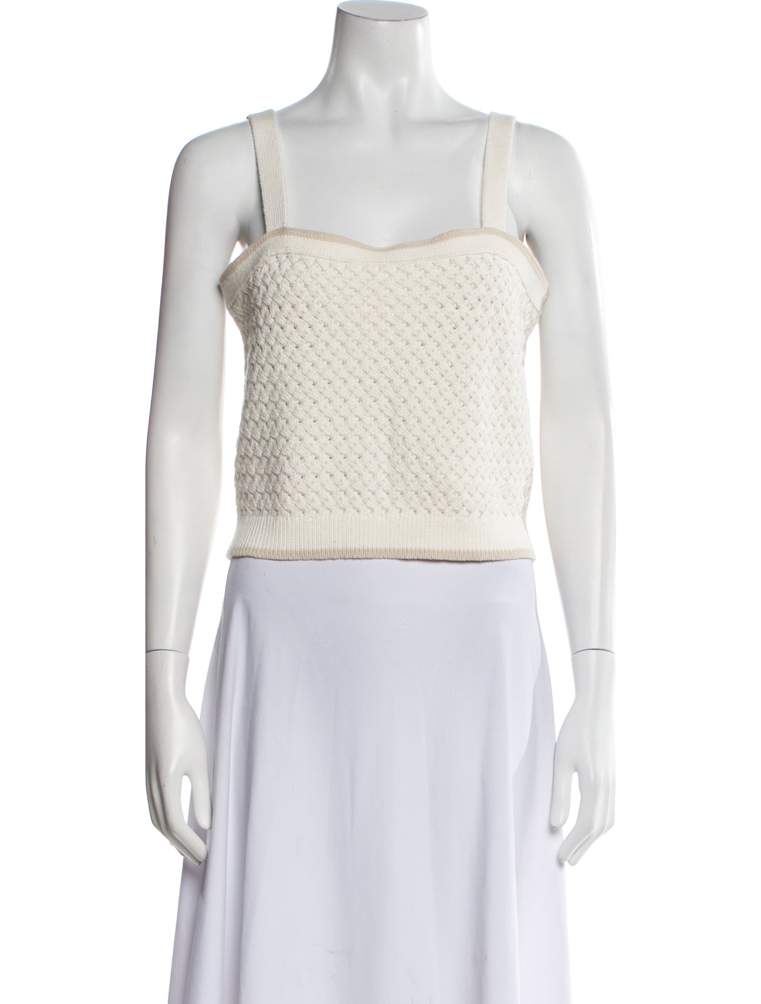 Veronica Beard Square Neckline Sweater