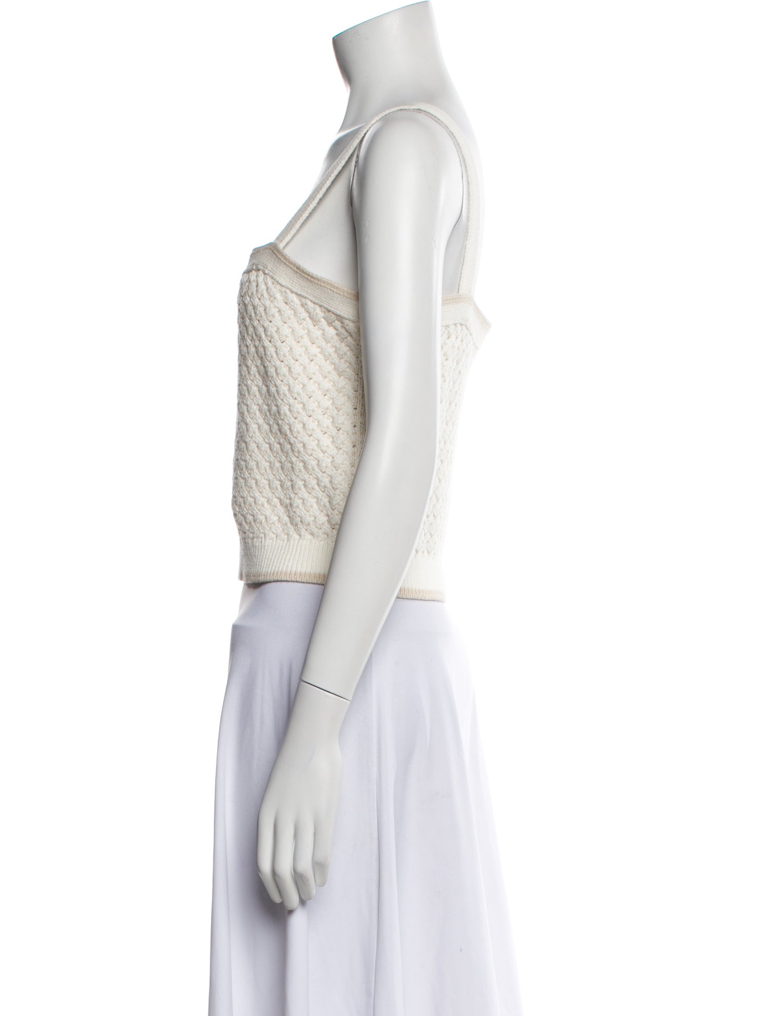 Veronica Beard Square Neckline Sweater