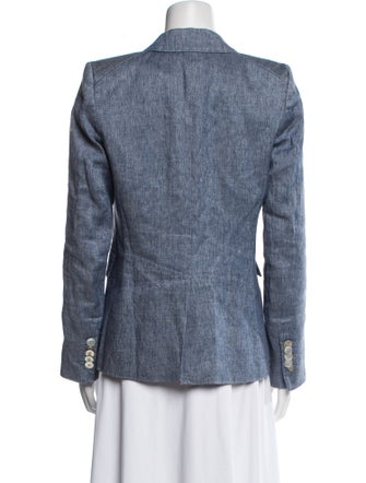 Veronica Beard Linen Printed Blazer