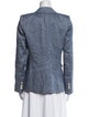 Veronica Beard Linen Printed Blazer