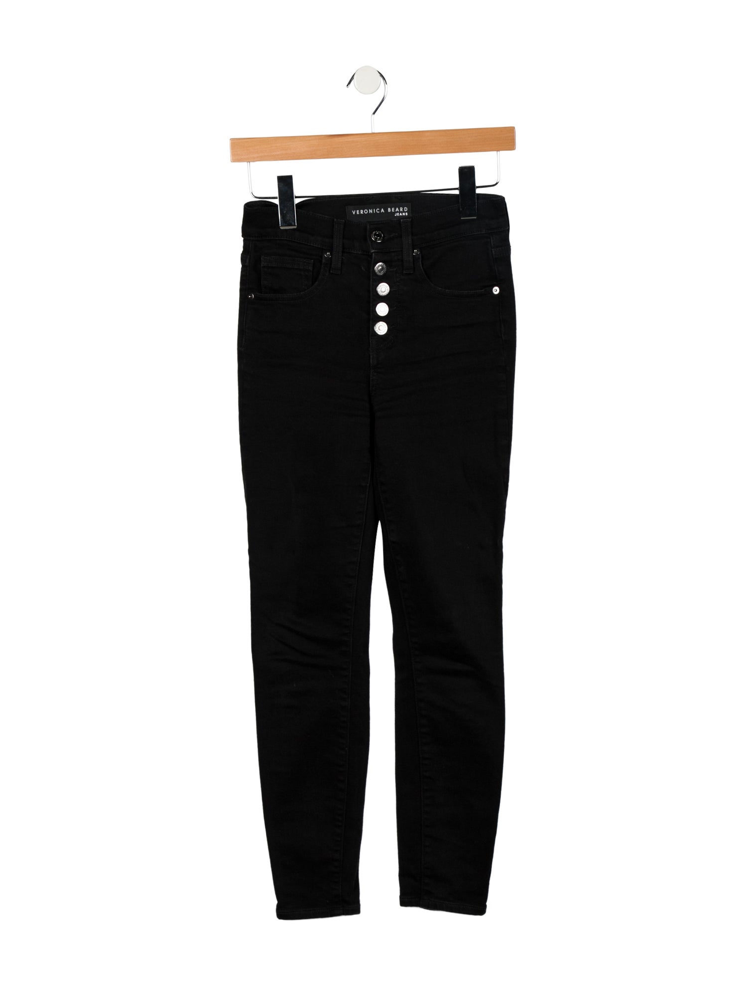 Veronica Beard Mid-Rise Skinny Leg Jeans