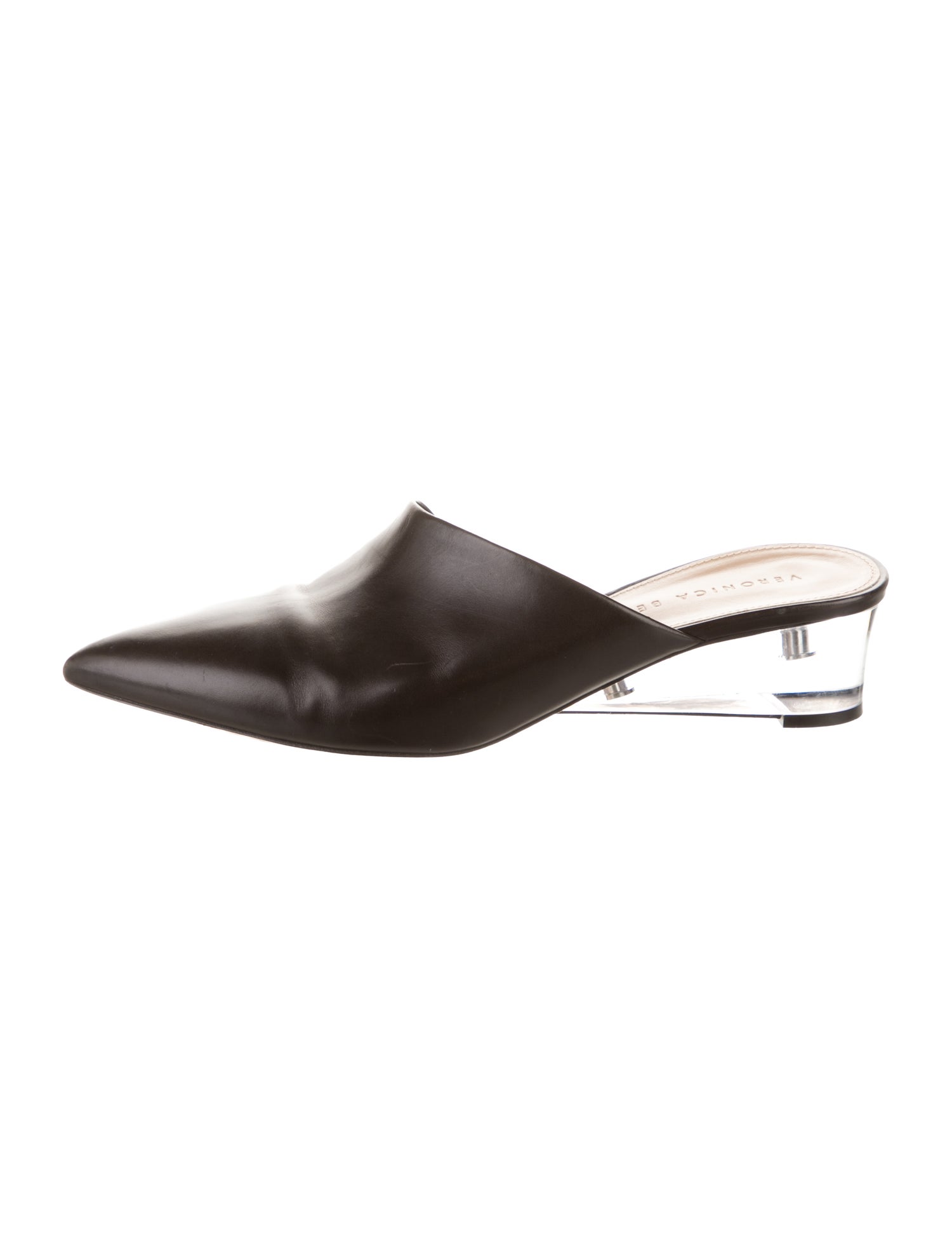Veronica Beard Leather Mules