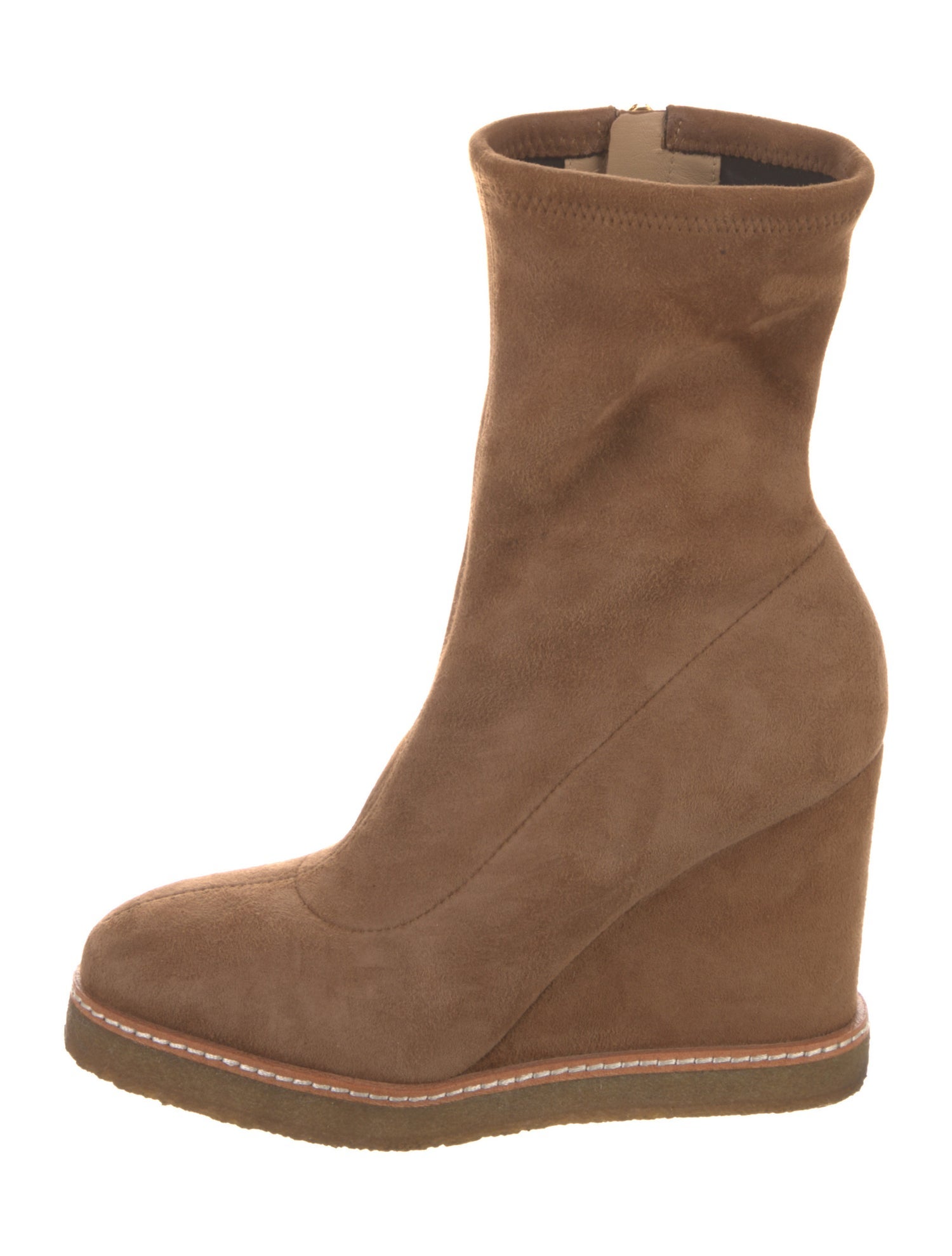Veronica Beard Suede Sock Boots