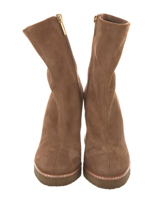 Veronica Beard Suede Sock Boots
