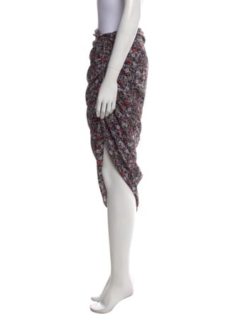 Veronica Beard Silk Midi Length Skirt