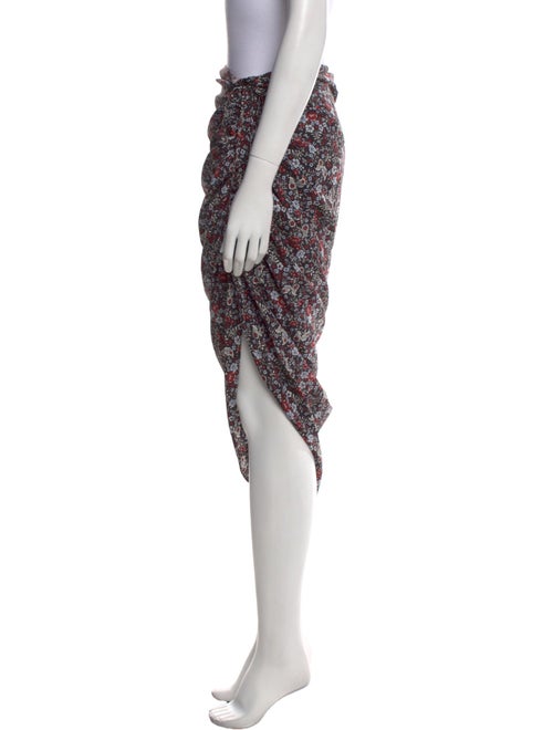 Veronica Beard Silk Midi Length Skirt