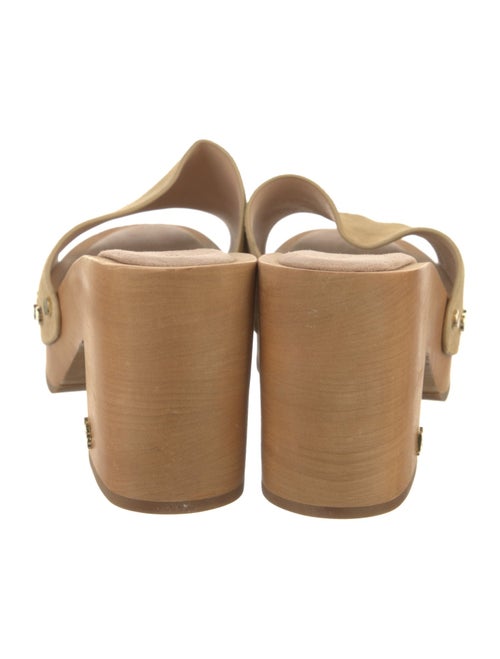 Veronica Beard Suede Studded Accents Slides