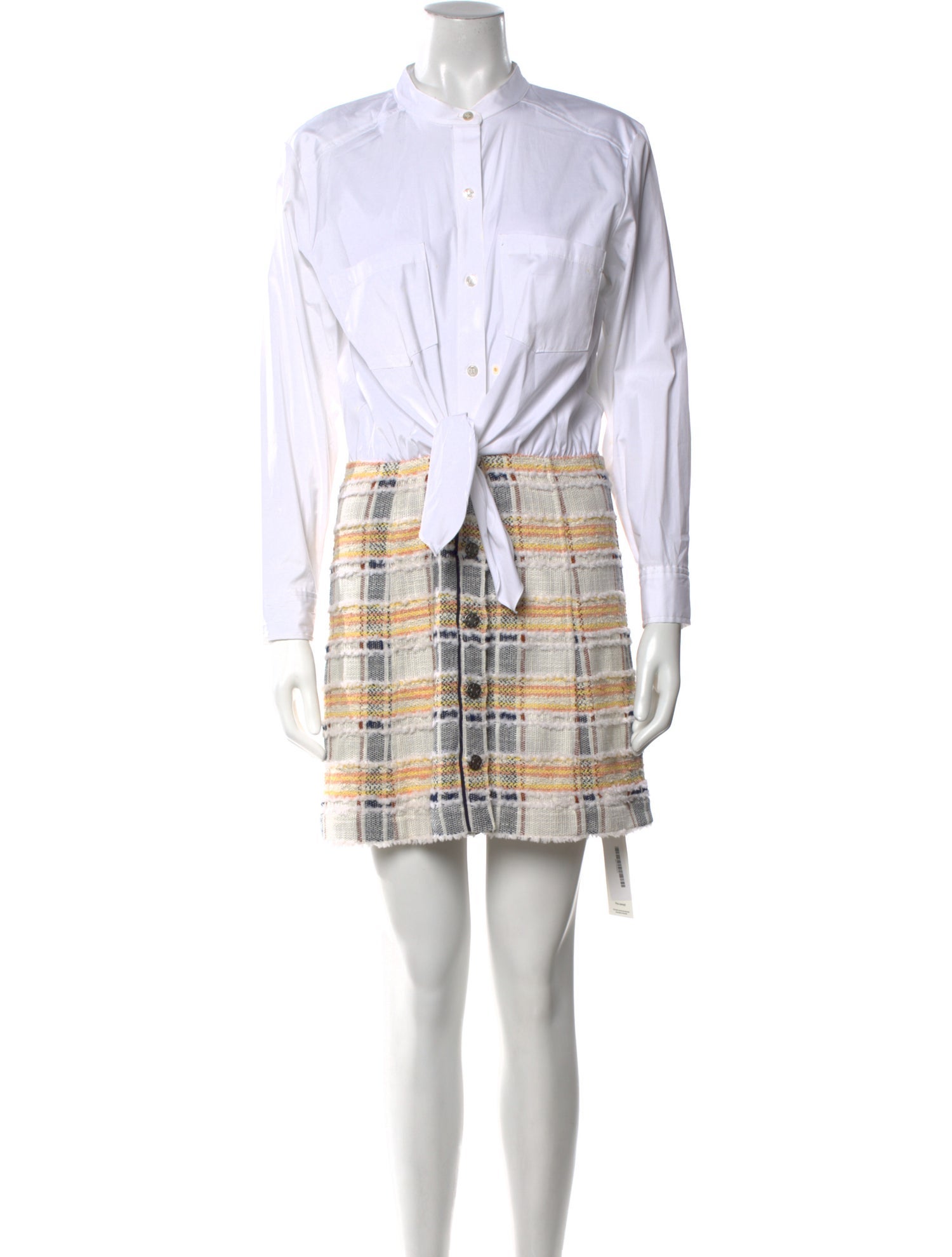 Veronica Beard Printed Mini Dress