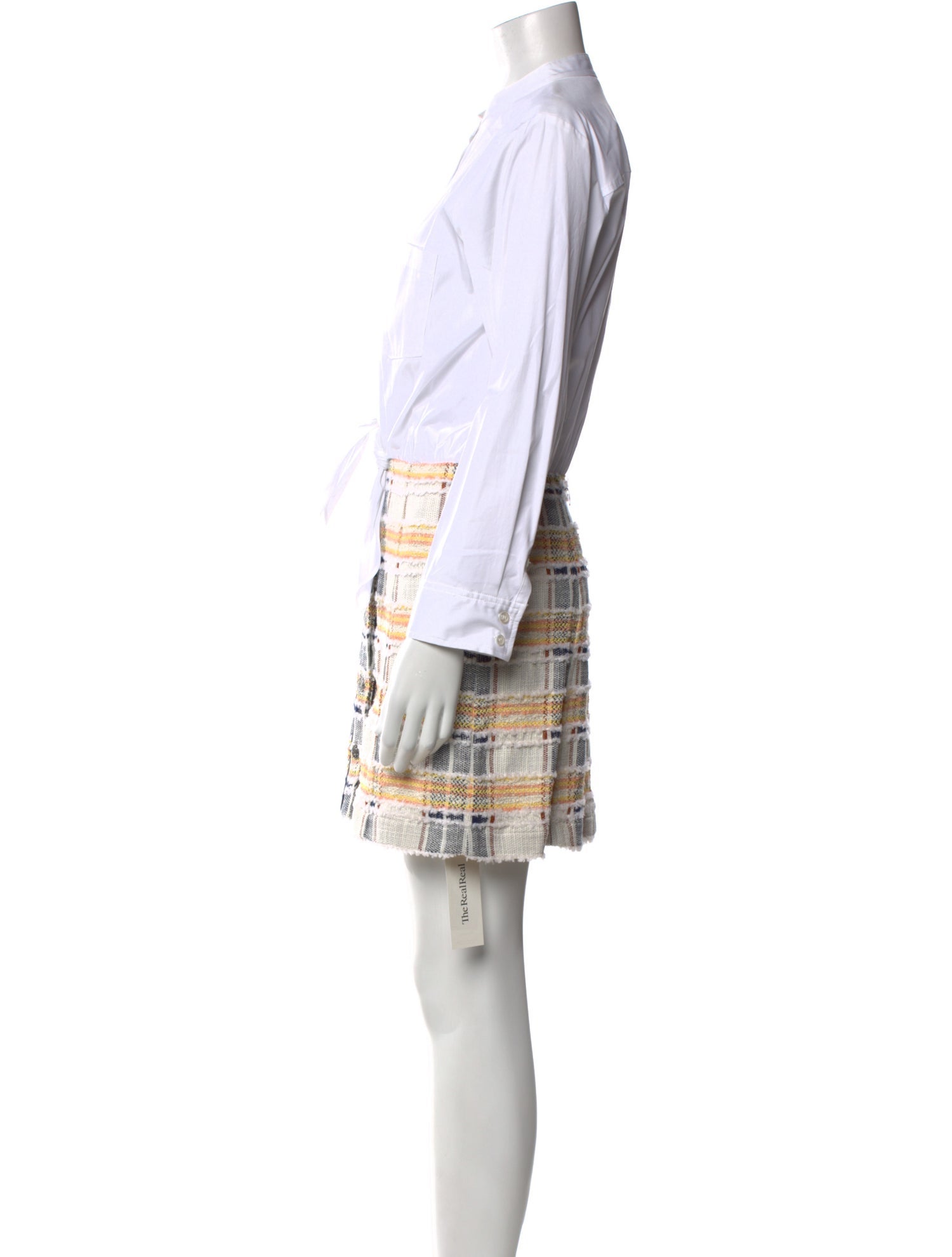 Veronica Beard Printed Mini Dress